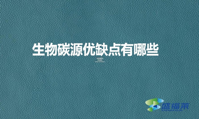 生物碳源優(yōu)缺點有哪些？